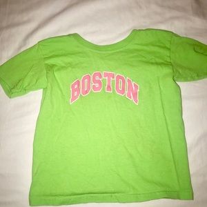 Awesome girl Boston shirt!